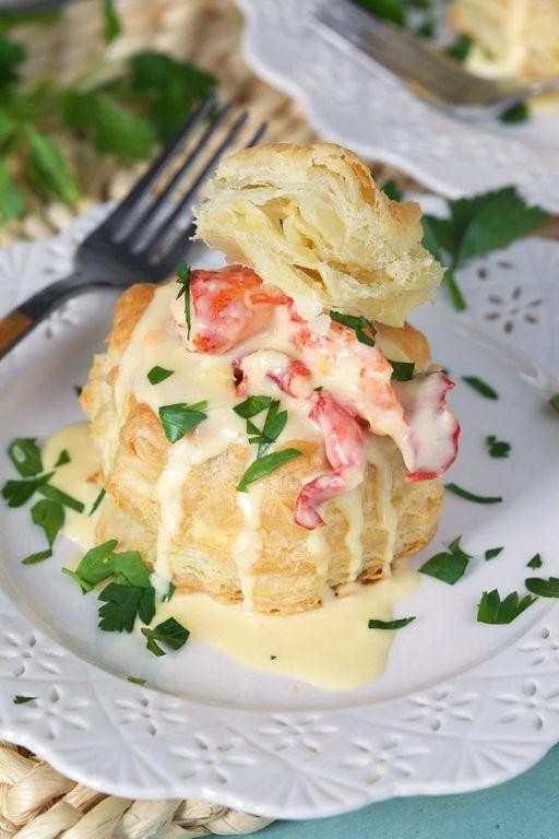 Classic Lobster Newburg with Sherry Sauce