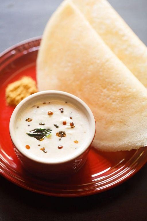 Classic Oat Dosa with Coconut Chutney