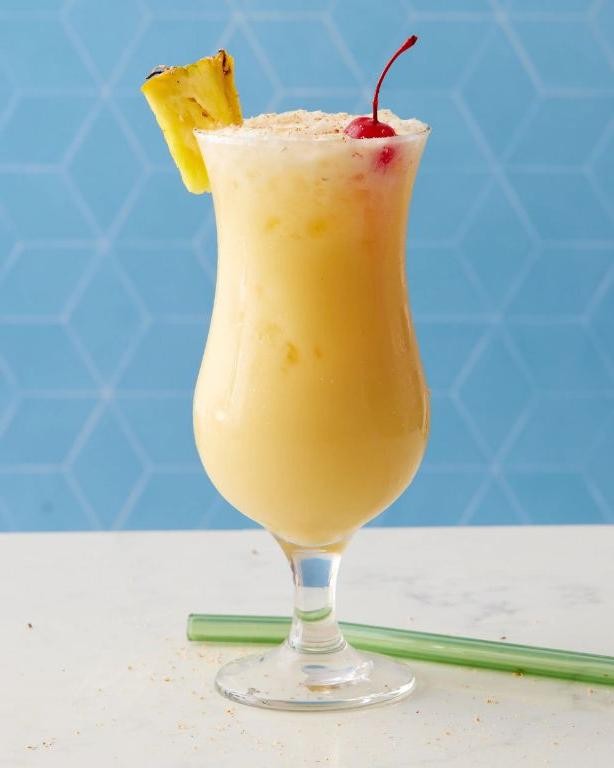 Classic Painkiller with Dark Rum and Pineapple Juice