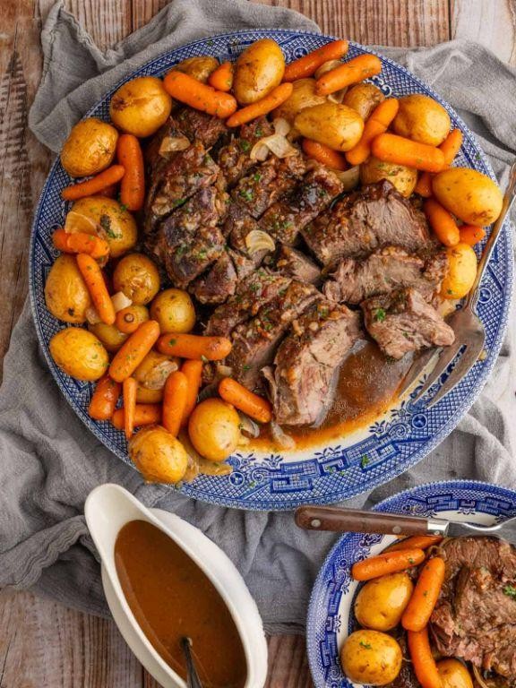 Classic Sunday Pot Roast with Rump Cut