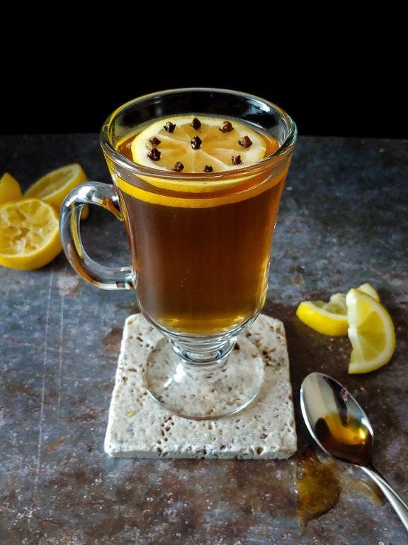 Clove Bitters Hot Toddy
