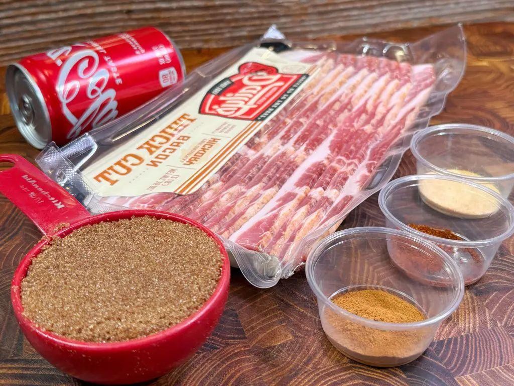 Coca Cola Candied Bacon