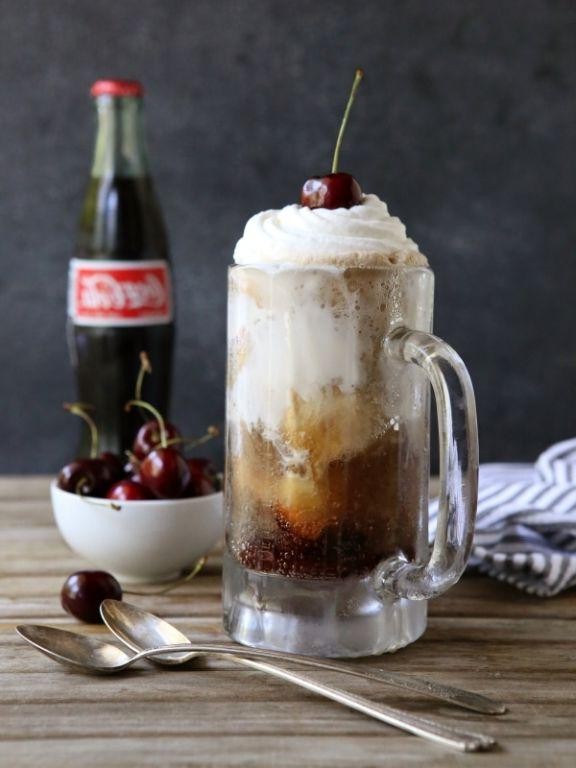 Coca Cola Ice Cream Float