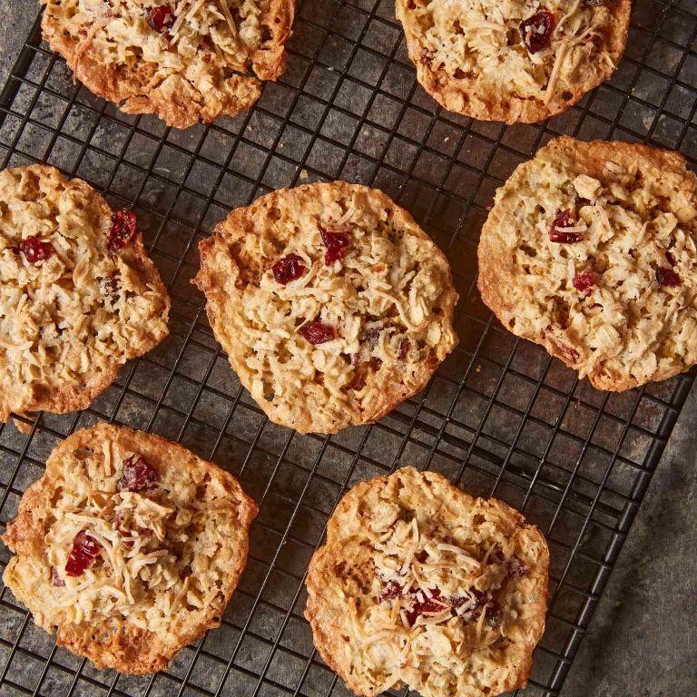 Coconut Cranberry Breakfast Cookies