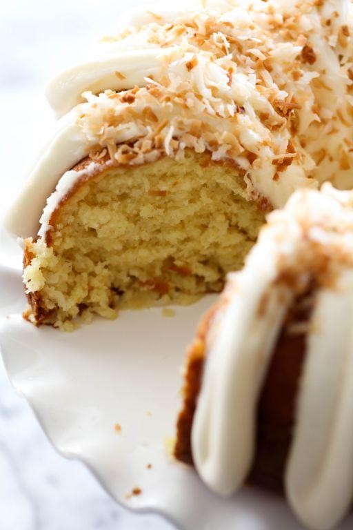 Coconut Cream Bundt Cake with Cake Mix