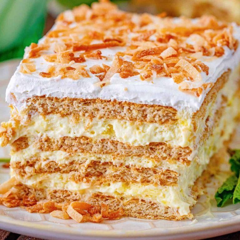 Coconut Cream Icebox Cake