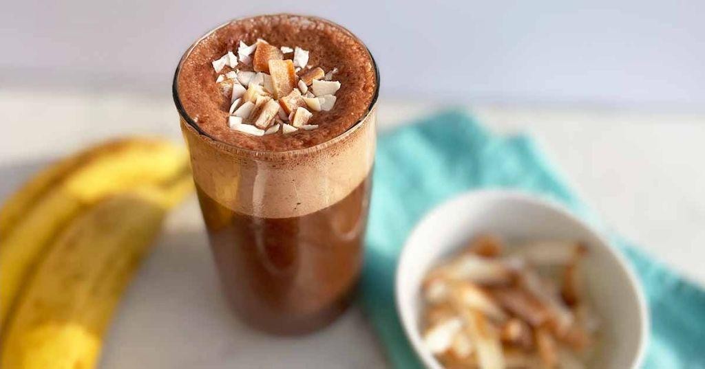 Coconut Instant Coffee Smoothie