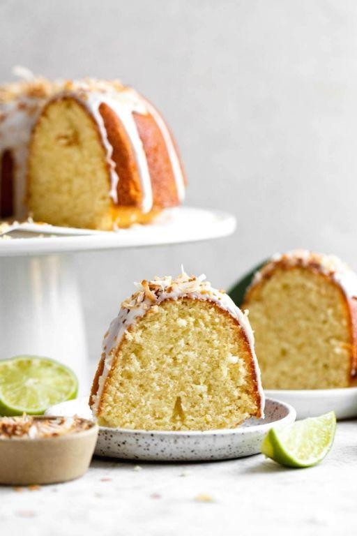 Coconut Lime Bundt Cake