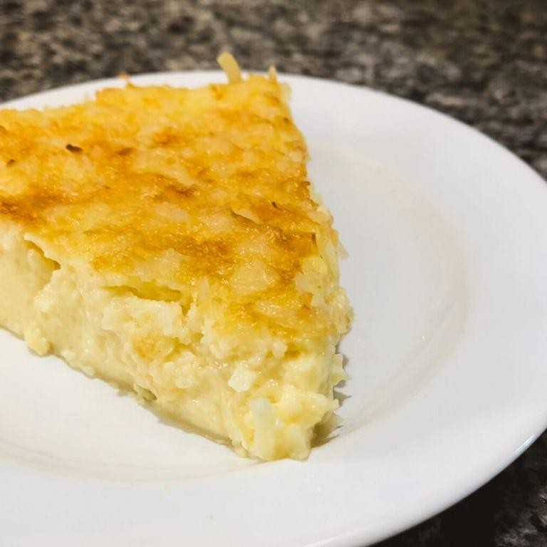 Condensed Milk Coconut Pie