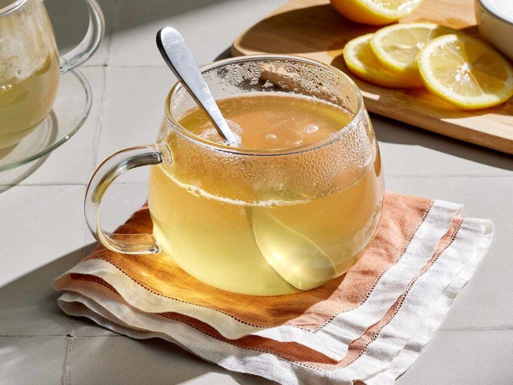Cordyceps Infused Honey Lemon Tea