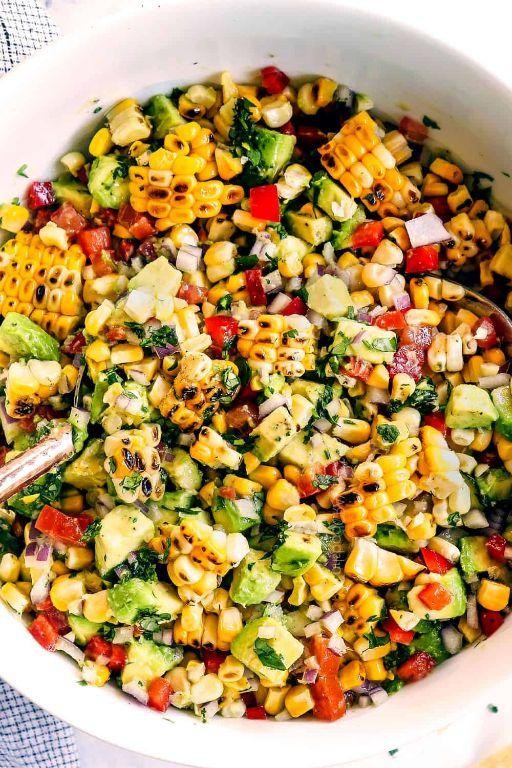 Corn and Avocado Salsa