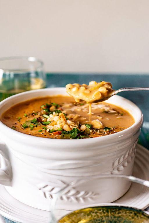 Corn and Clam Chowder with Smoked Paprika