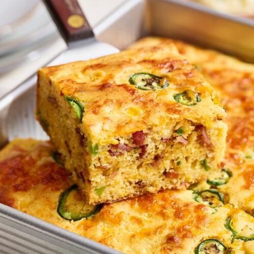 Corn and Jalapeño Cornbread