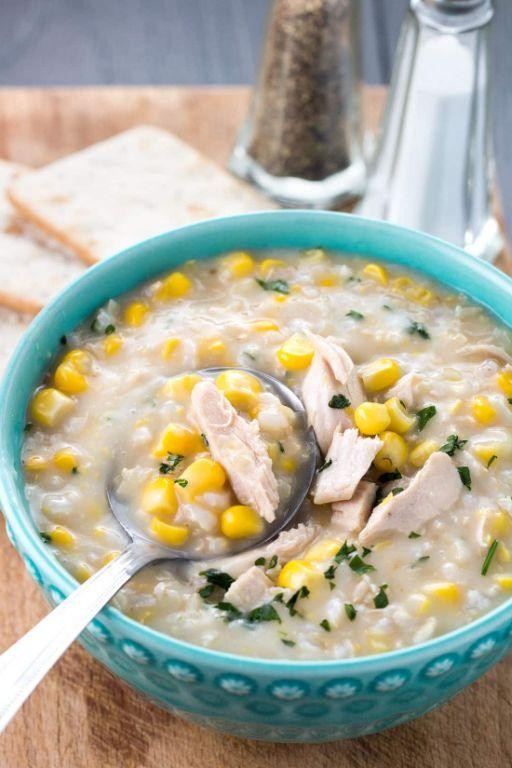 Corn and Rice Chowder