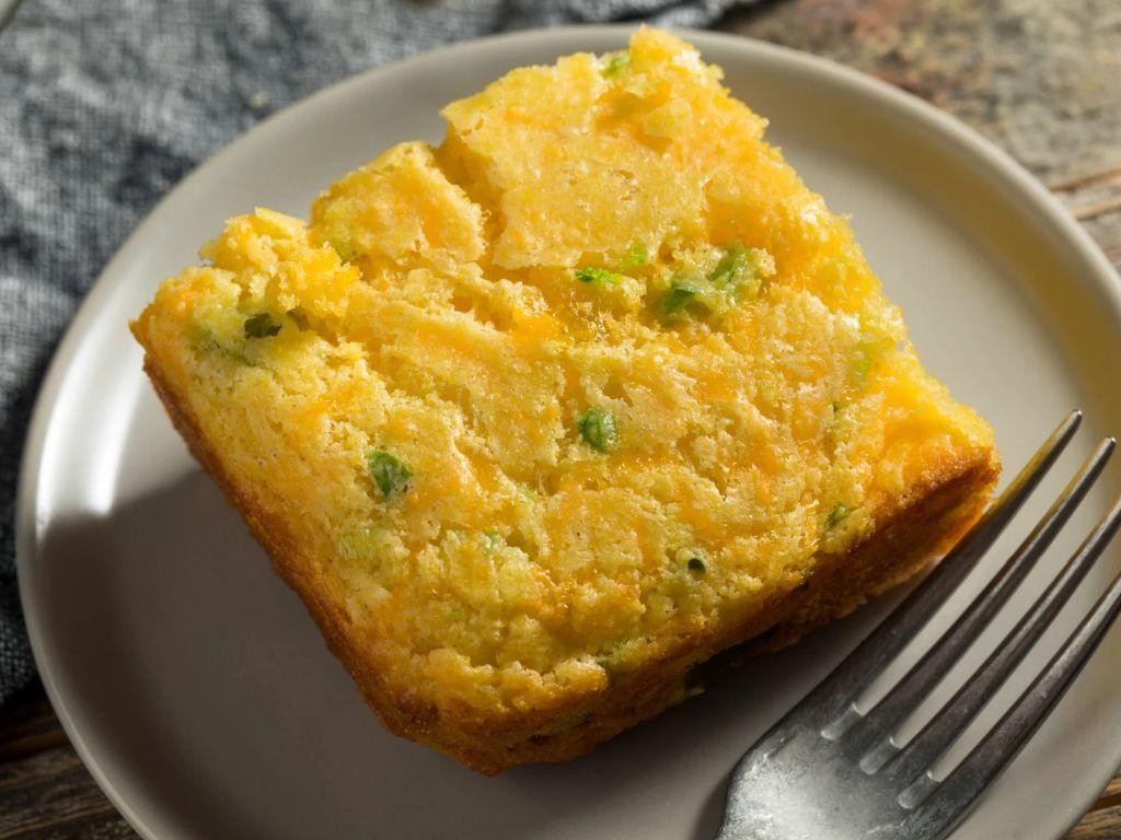 Cornbread with Cheddar and Chives