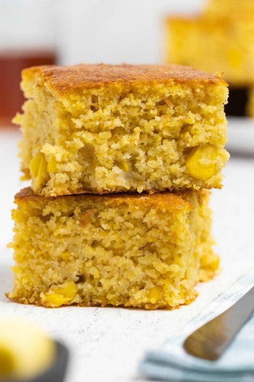 Cornbread with Corn Kernels