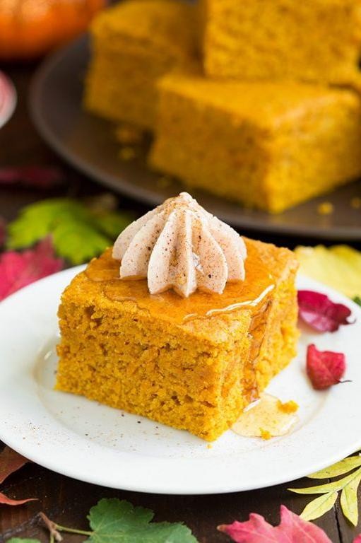 Cornbread with Pumpkin Spice