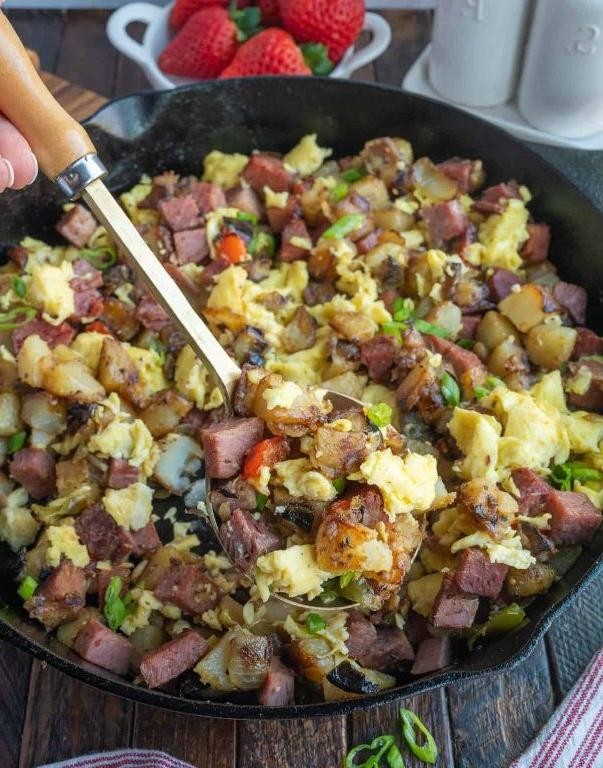Corned Beef Breakfast Scramble