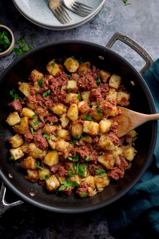 Corned Beef Hash with Crispy Potatoes
