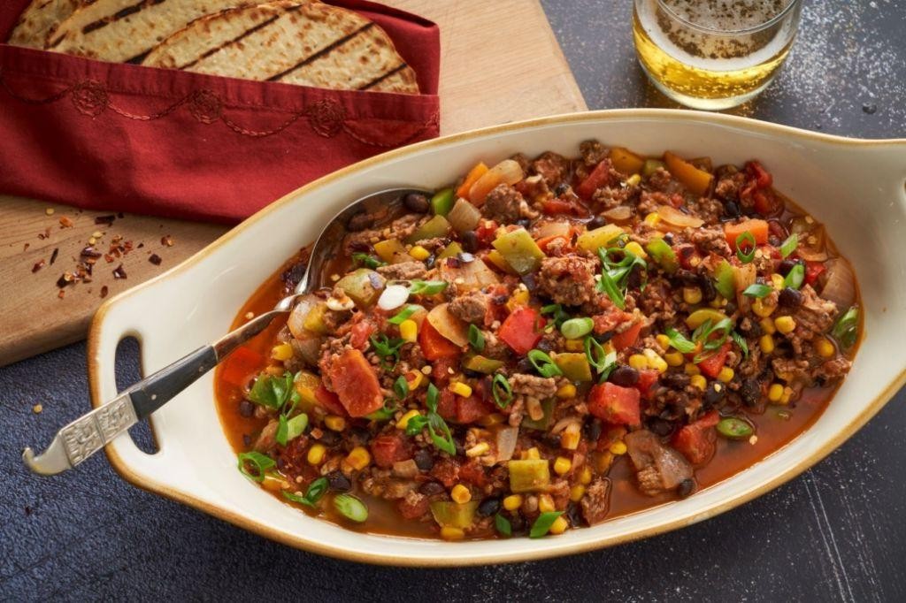 Corned Beef and Bean Chili