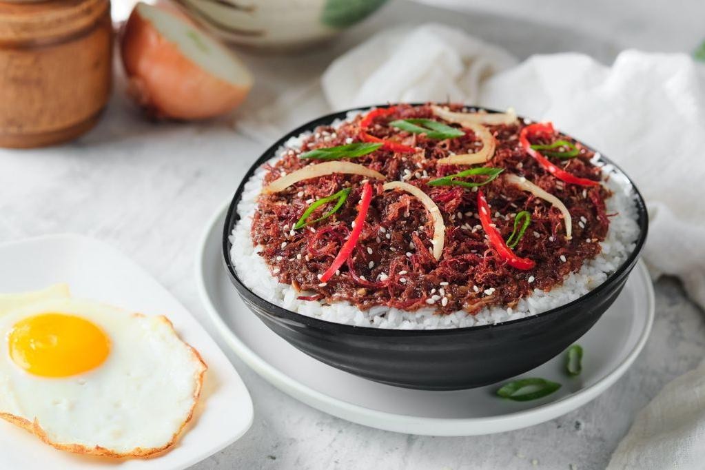 Corned Beef and Rice Bowls