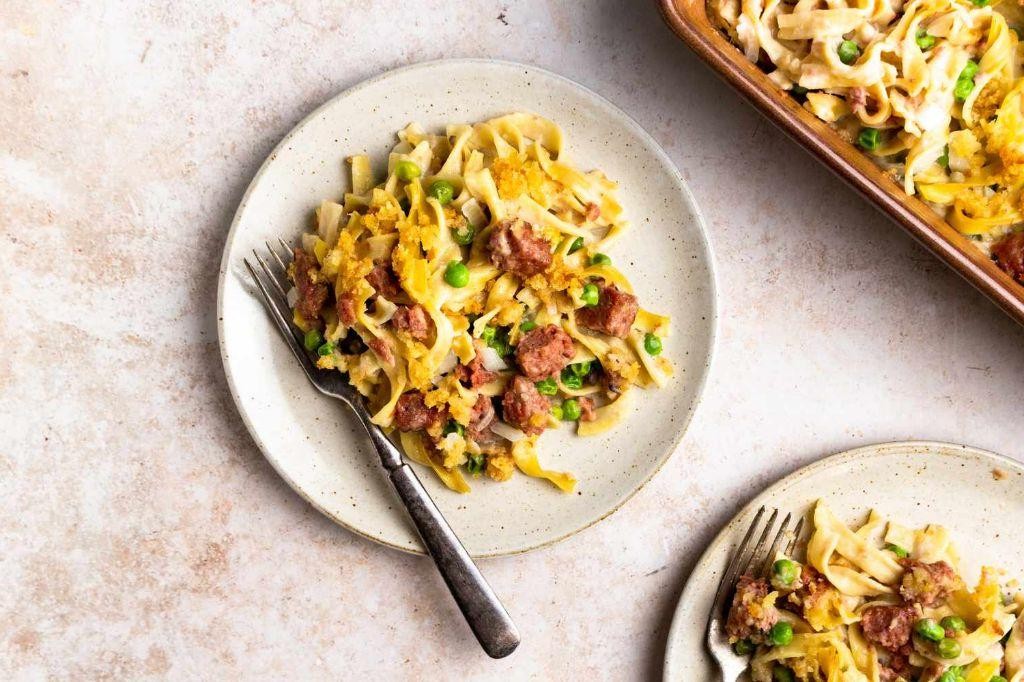 Corned Beef and Veggie Casserole