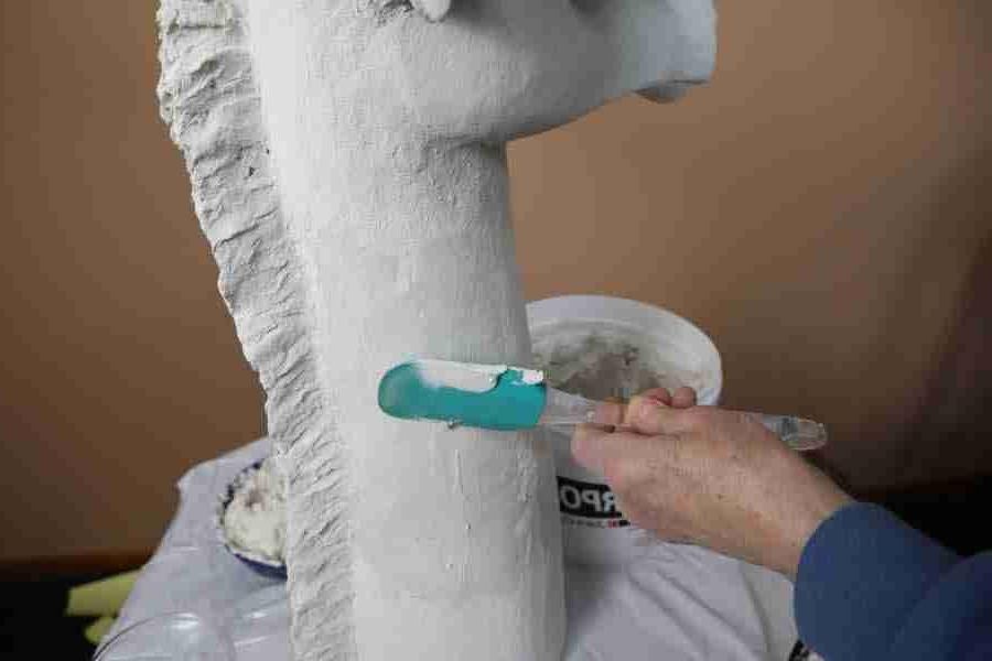 Cornstarch Paper Mache for Smooth Finishes