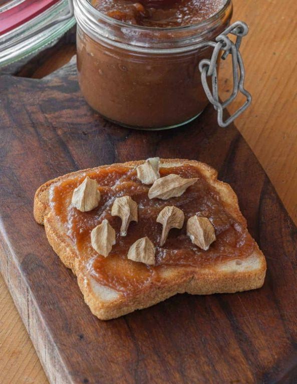 Crab Apple Butter on Toast