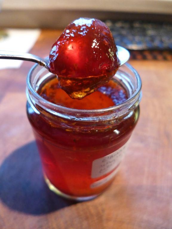 Crab Apple Jelly with Rosemary