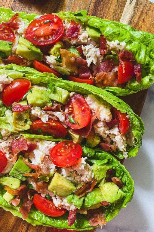 Crack Chicken Breast Lettuce Wraps