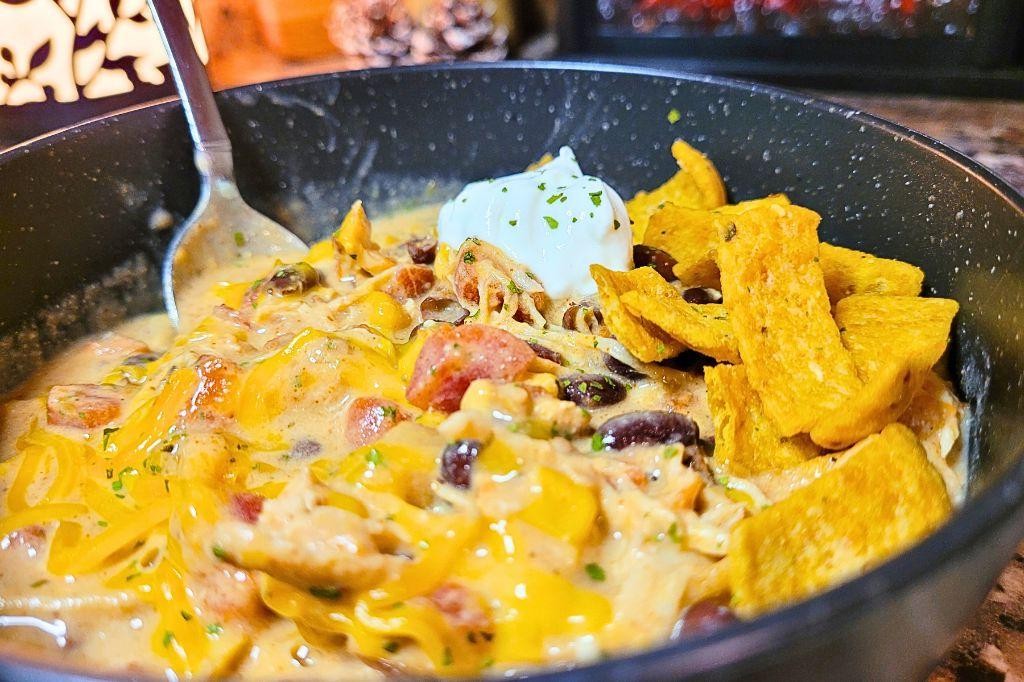 Crack Chicken Breast Nachos