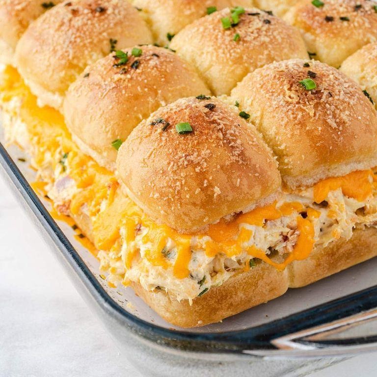 Crack Chicken Breast Sliders