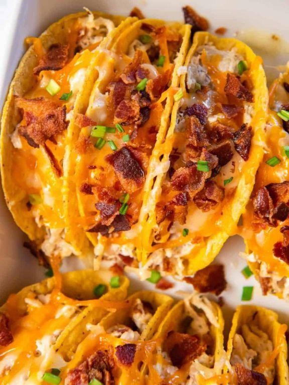 Crack Chicken Breast Tacos
