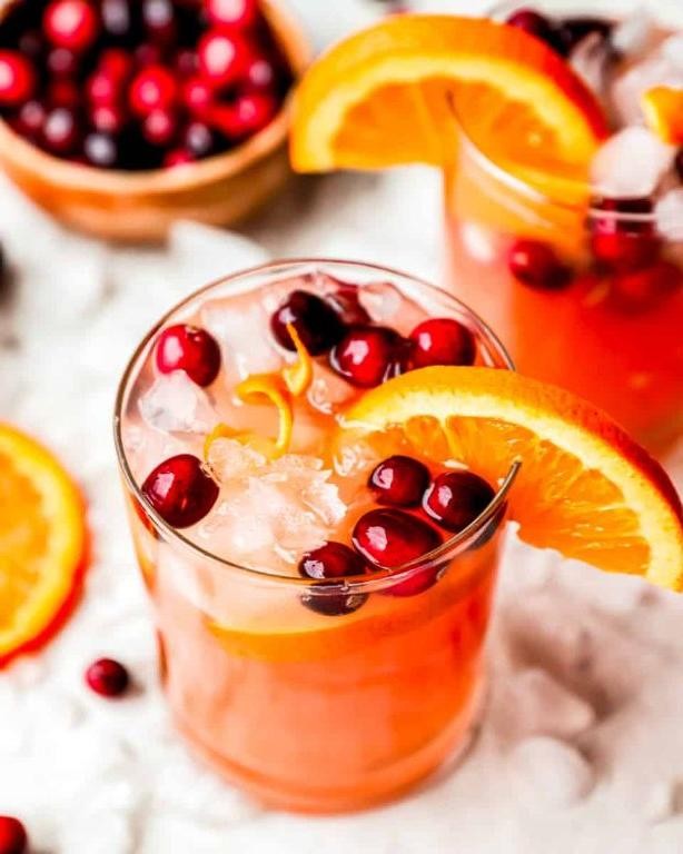 Cranberry Orange Holiday Punch