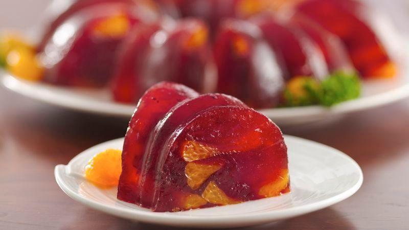 Cranberry Orange Jello Mold