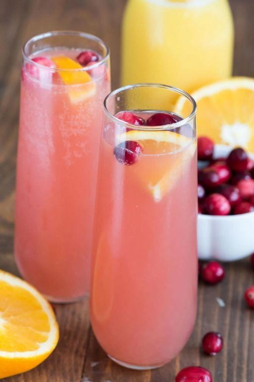 Cranberry Orange Mimosa
