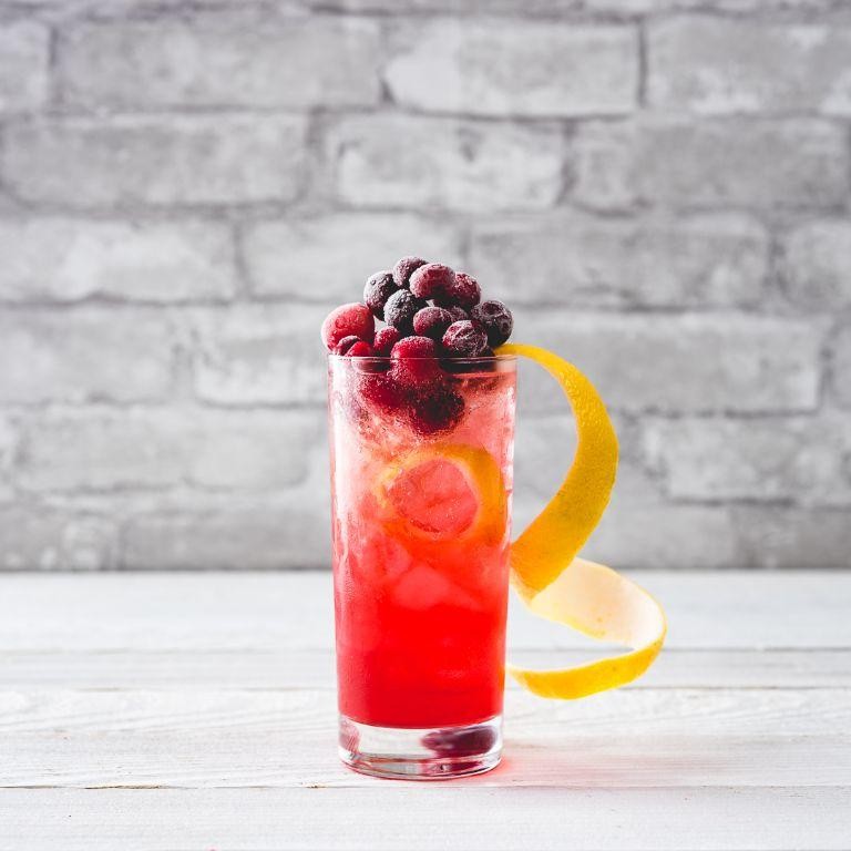 Cranberry Vodka Collins