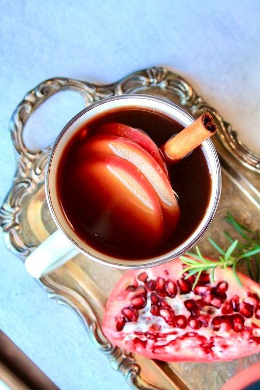 Cranberry Vodka Hot Toddy
