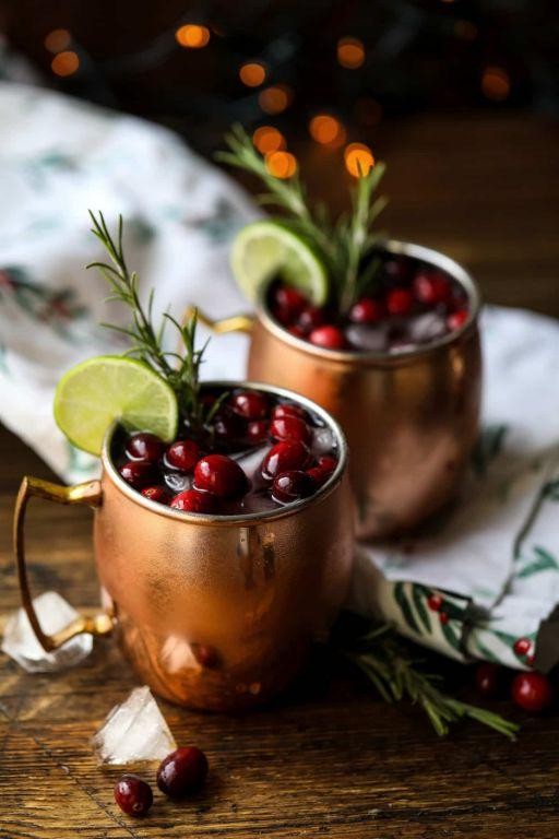Cranberry Vodka Mule