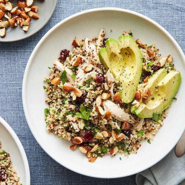 Creamy Avocado Quinoa Chicken Salad