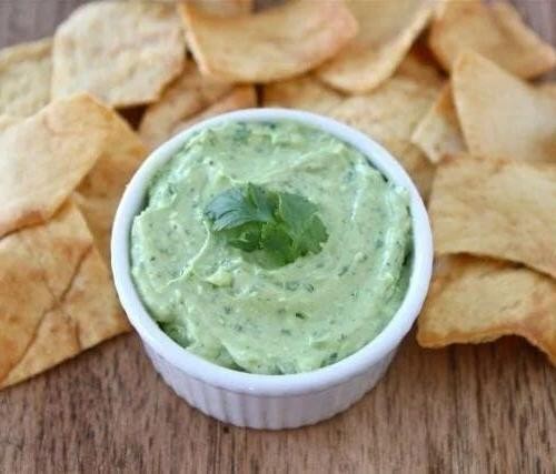 Creamy Avocado and Greek Yogurt Dip