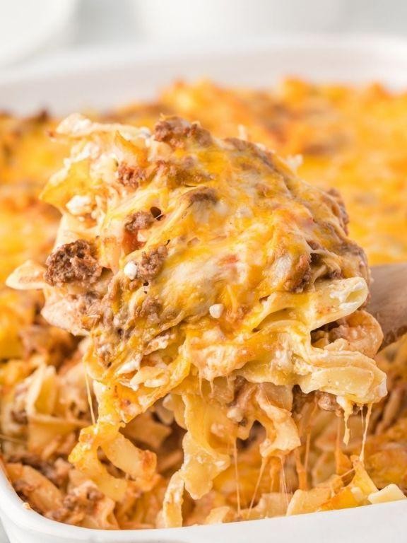 Creamy Beef and Noodle Casserole