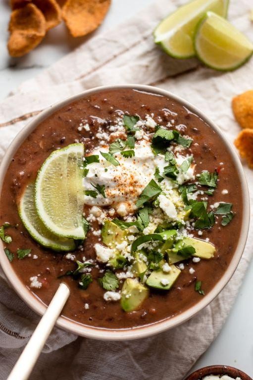 Creamy Black Bean Soup