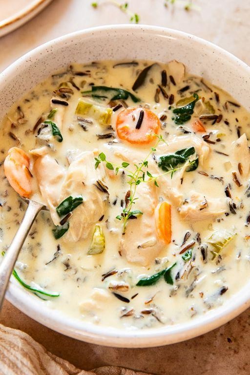 Creamy Chicken and Wild Rice Soup