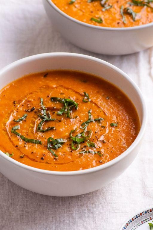 Creamy Coconut Vita Mix Tomato Soup