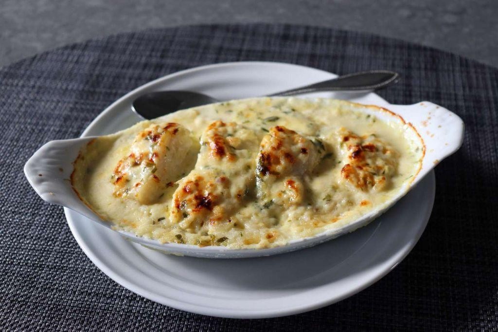 Creamy Cod and Potato Bake