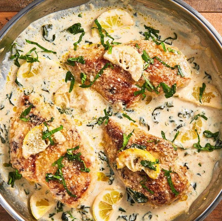 Creamy Lemon Parmesan Chicken
