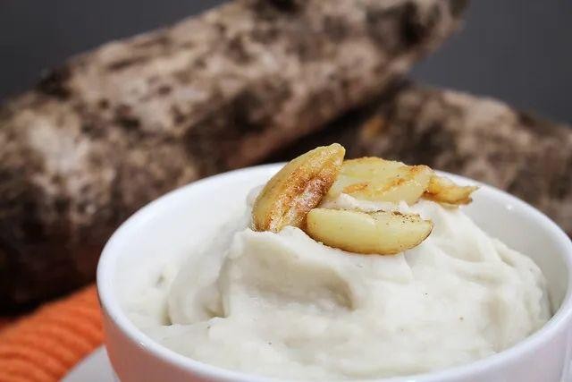Creamy Malanga Mash with Garlic Butter