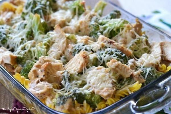 Creamy Parmesan Chicken and Broccoli Casserole