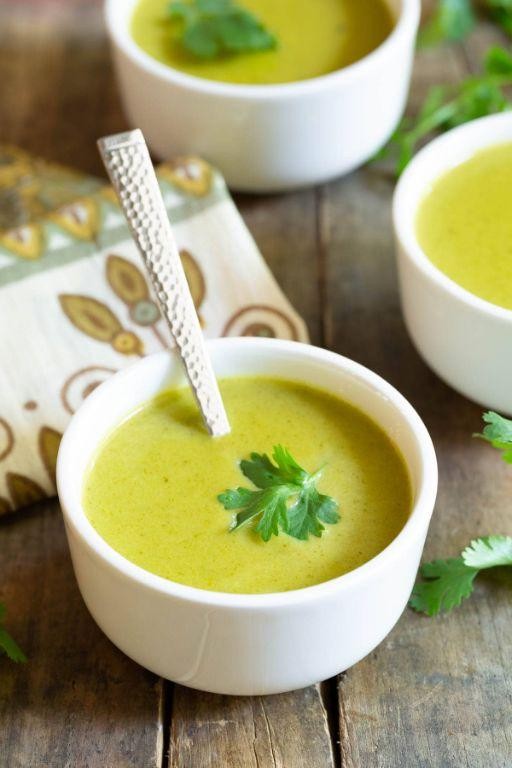 Creamy Pasilla Pepper Soup